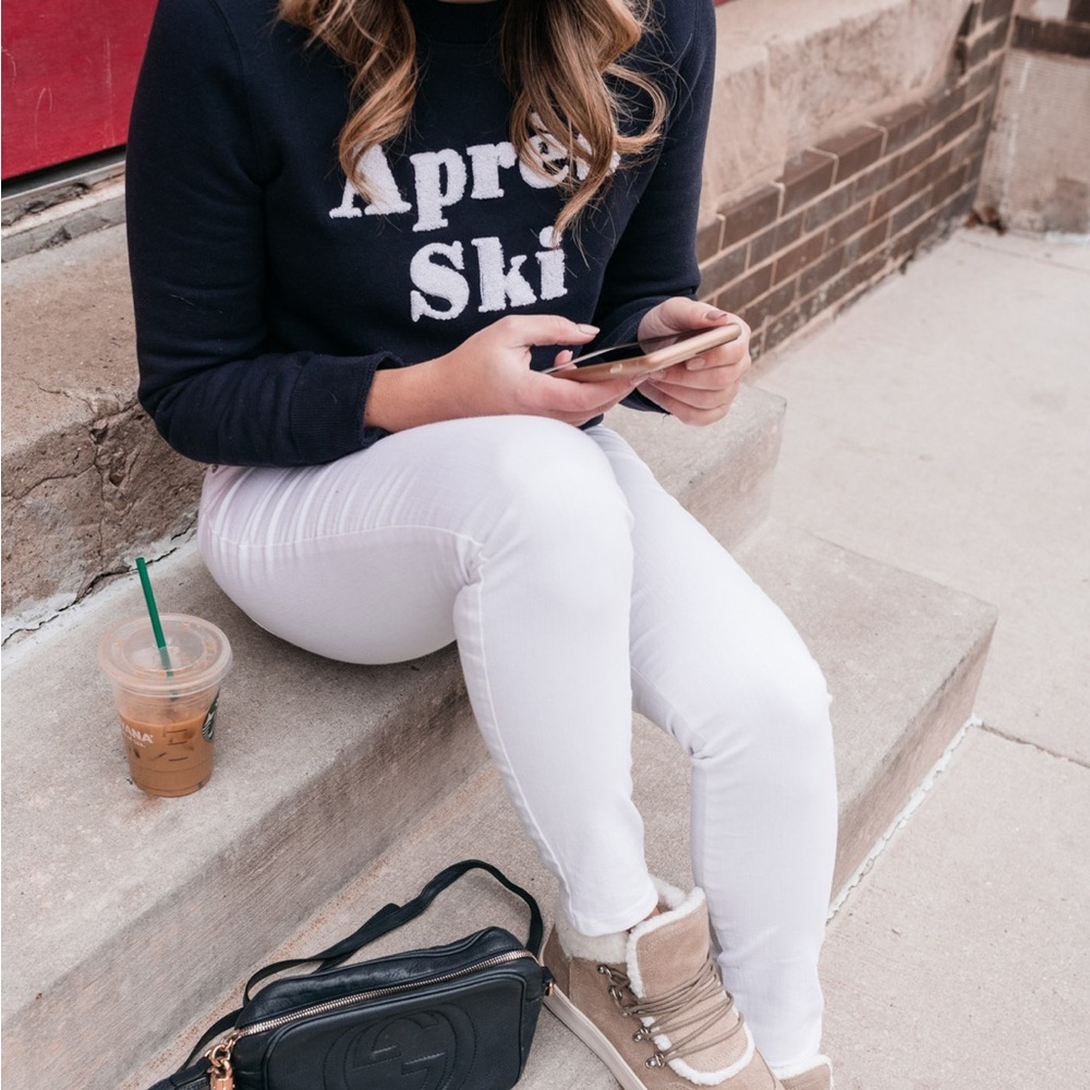 Après Ski Crewneck 1901 Nordstrom Navy NWT XL